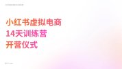 松月Luke小红书虚拟电商14天变现行动营，零基础快速打造副业收入